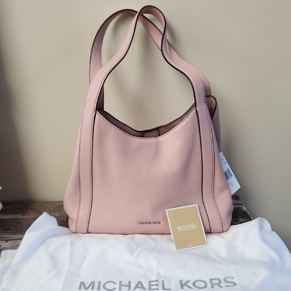 Michael Kors Barbie Pink Rosemary Shoulder Tote Bag Purse